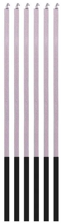 Magic Flame Lilac, Lila tortagyertya, gyertya szett 6 db-os