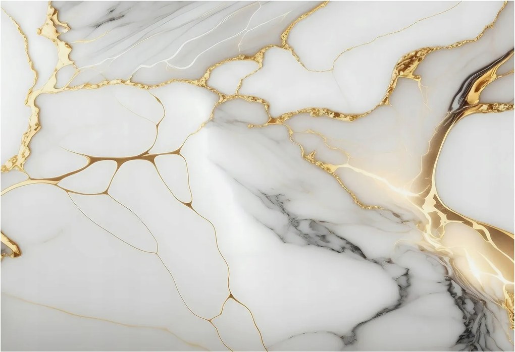 Stílusos Dekoratív fotótapéta Flizelin Márvány elegancia 152x104