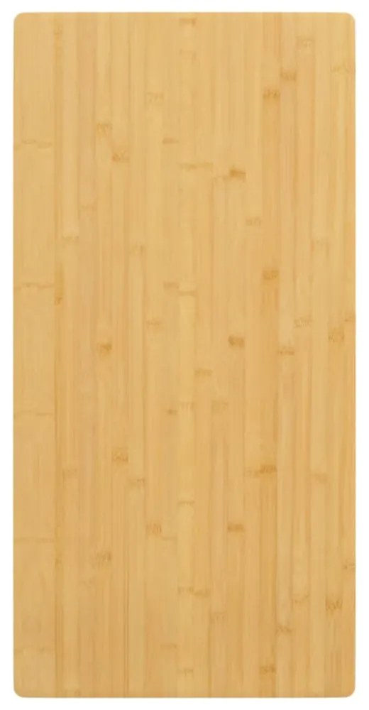 bambusz asztallap 50 x 100 x 2,5 cm