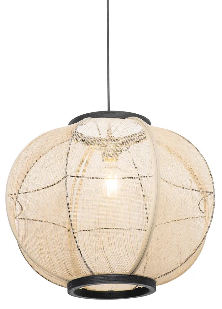 Okos függőlámpa barna 48 cm Wifi G95-tel - Rob