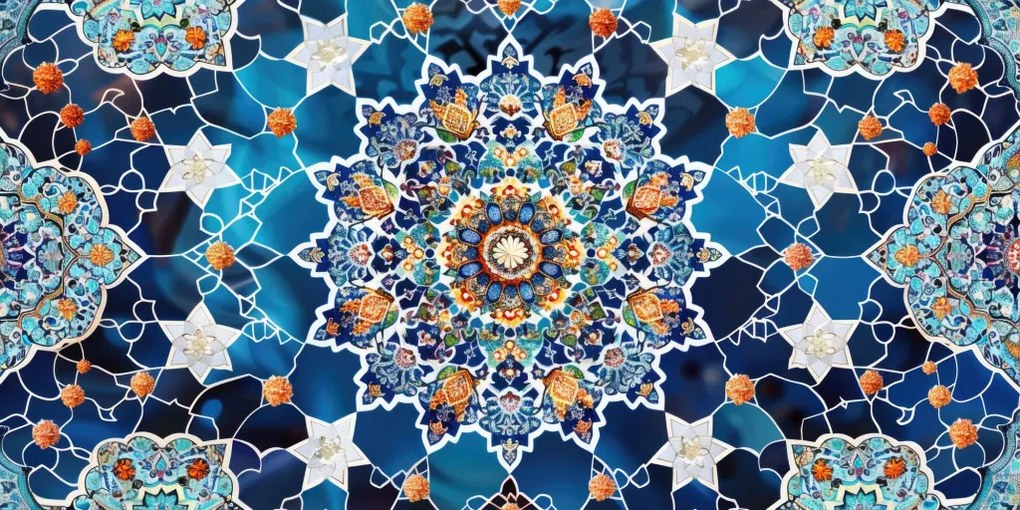 Azure asztali futó, 160×220 cm