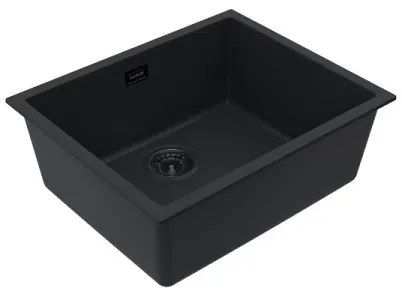 ALVEUS 1150057 - OMNI konyhai mosogató 55x45 cm gránit/fekete