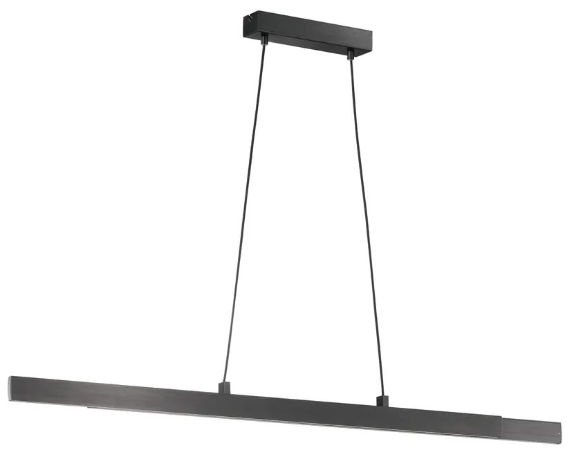 Fekete LED dimmelhető függőlámpa Stripe – Fischer &amp; Honsel