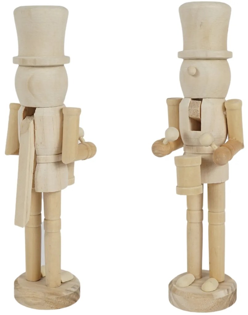 Fa diótörő NUTCRACKER 25,5 cm - több kialakítás