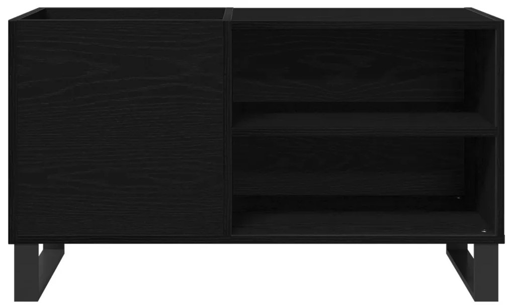 Rekord Szekrény Fekete Tölgy 84,5x38x48 cm Művelt Fa