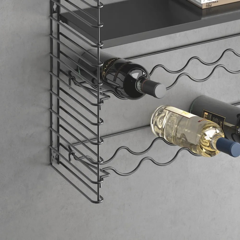 Fali polcos elem palacktartóval - Metaltex