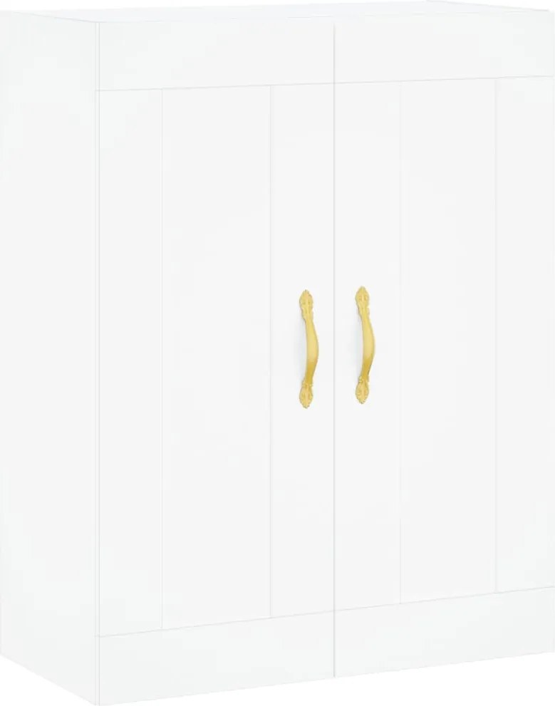 vidaXL fehér szerelt fa fali szekrény 69,5 x 34 x 90 cm
