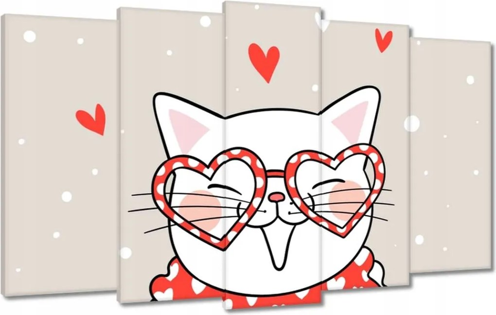 Vászonkép 100x60 Cica Cicák