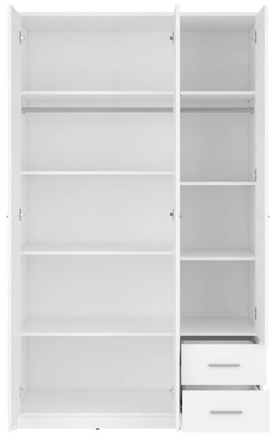 Ruhásszekrény Nepo Plus 36 (fehér) . 1098436