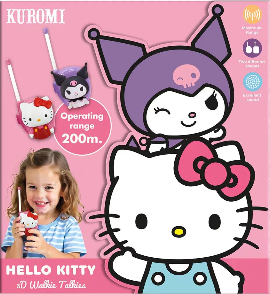 Hello Kitty Friends Walkie Talkie 3D