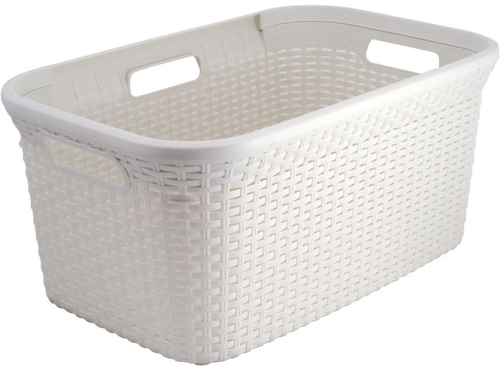 Curver Tisztító kosár STYLE 45l krémfehér