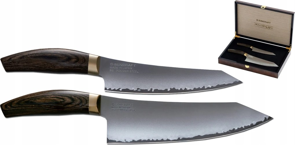 Suncraft késkészlet Elegancia Gyuto, Petty knife