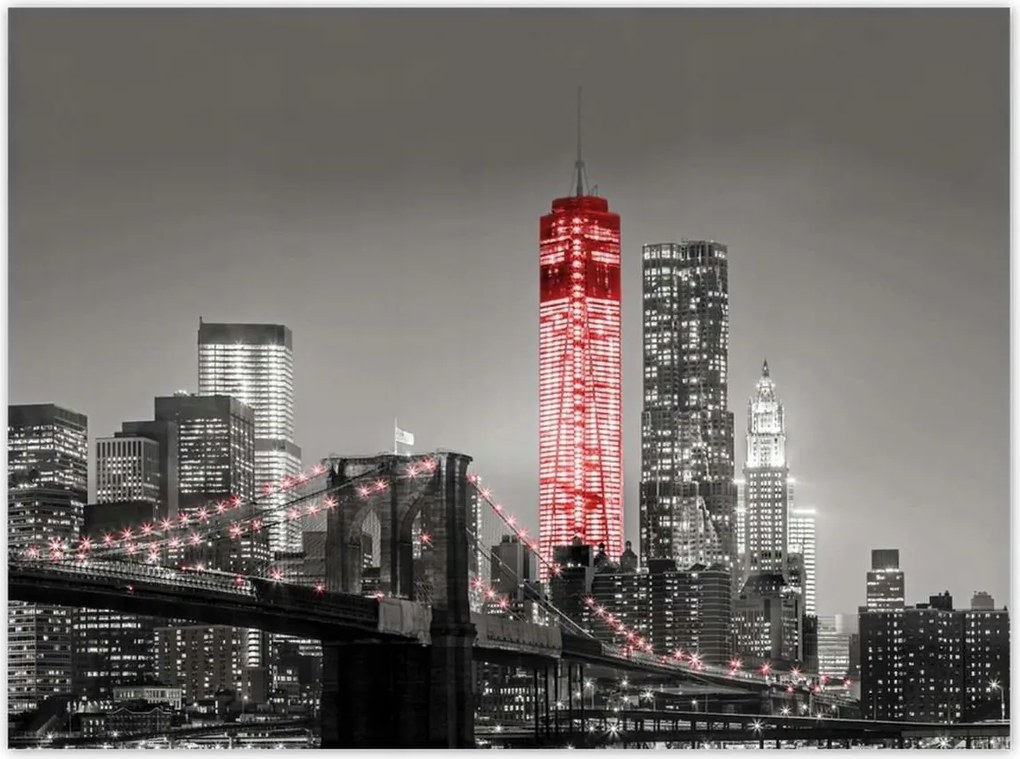 Poszterek 135x100 New York Manhattan híd