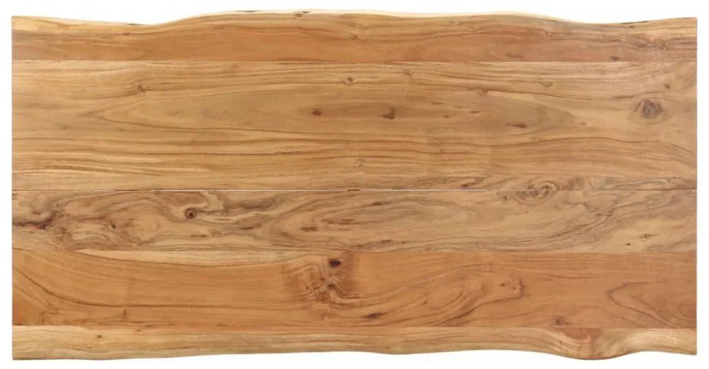 tömör akácfa étkezőasztal 140 x 70 x 76 cm
