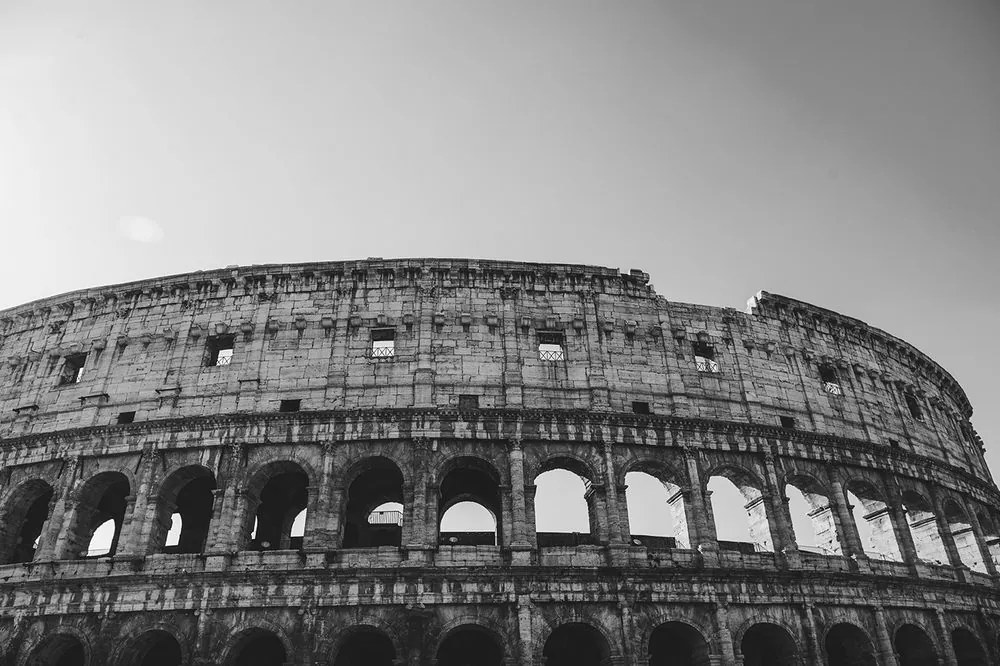 Fotótapéta Colosseum fekete-fehérben