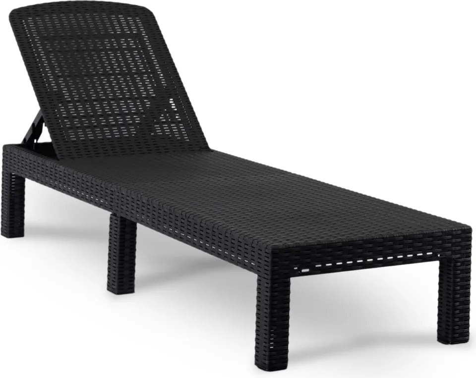 Fotel Ogrodowy ARIZONA Czarny Technorattan