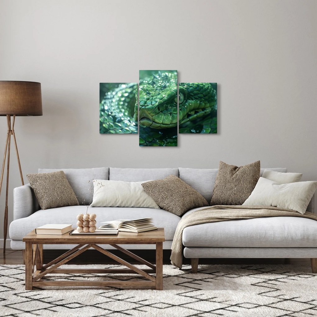Kép - Egy kígyó portréja (90x60 cm)