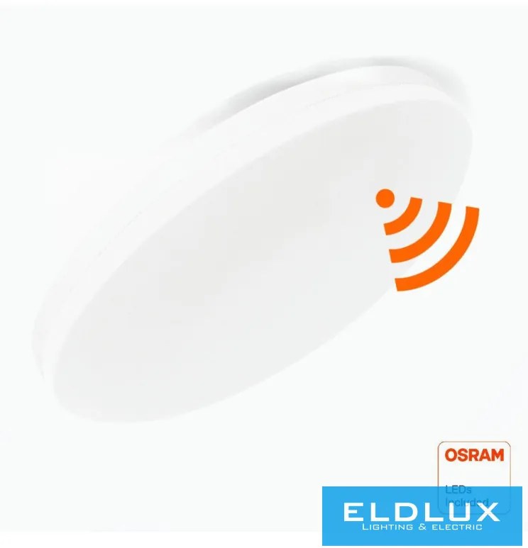 OSRAM chip Mennyezeti lámpa mikrohullámú mozgásérzékelővel 16W-24W CCT fehér