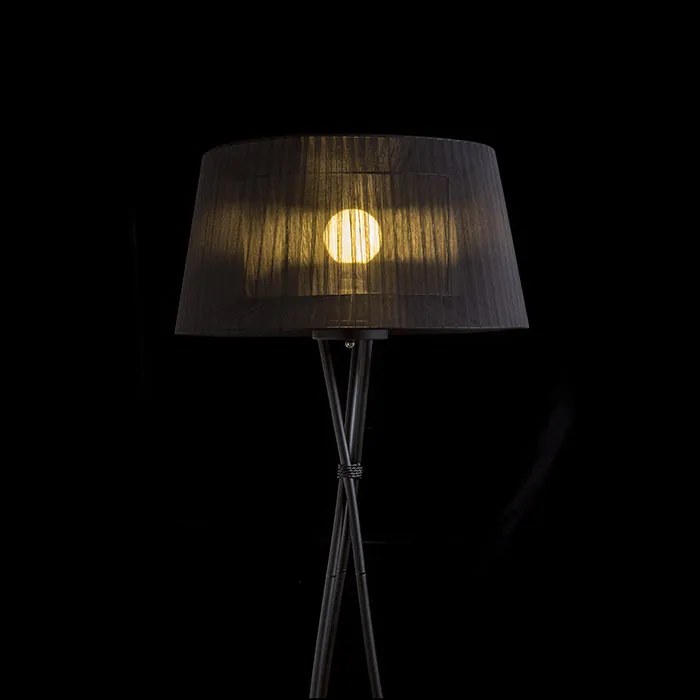 RENDL BOULOGNE stojanová černá 230V LED E27 15W