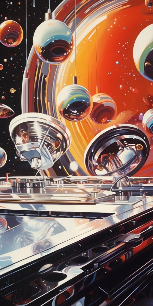 Poszter 50x100cm Gömb zenekar