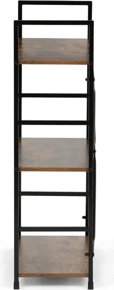 Regál, mdf, hnědá, GD-223 OLW