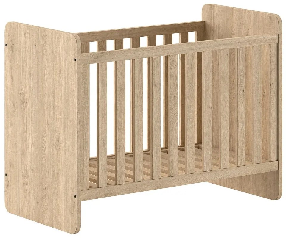 Natúr színű babaágy 60x120 cm Sam – Vipack