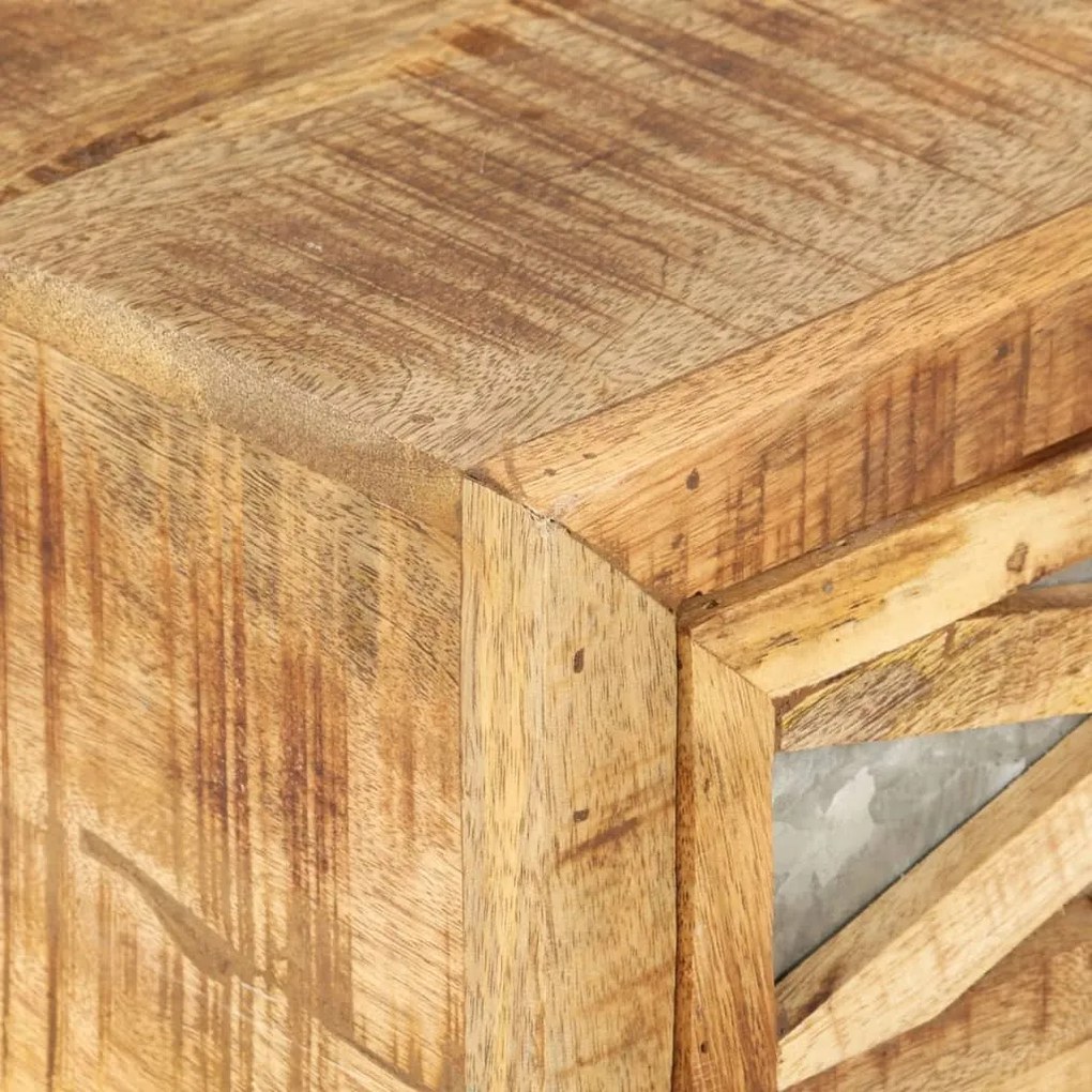 Tömör mangófa dohányzóasztal 110 x 50 x 38 cm