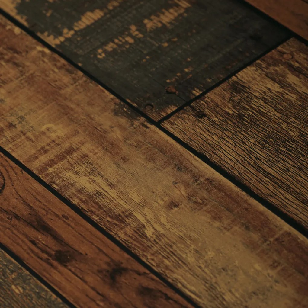 2 személyes old wood MDF étkezőgarnitúra 70x70x76 cm – AUT-O2122