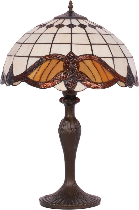 KAJA K-G16835 ROSE Tiffany asztali lámpa többszínű 1xE27 15W IP20