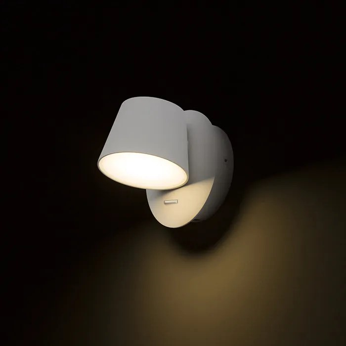 RENDL AMADEUS I fali lámpa fehér 230V LED 6W 3000K