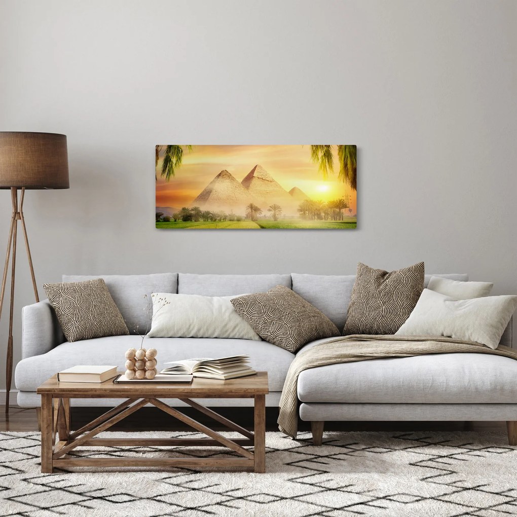 Kép - piramisok (120x50 cm)