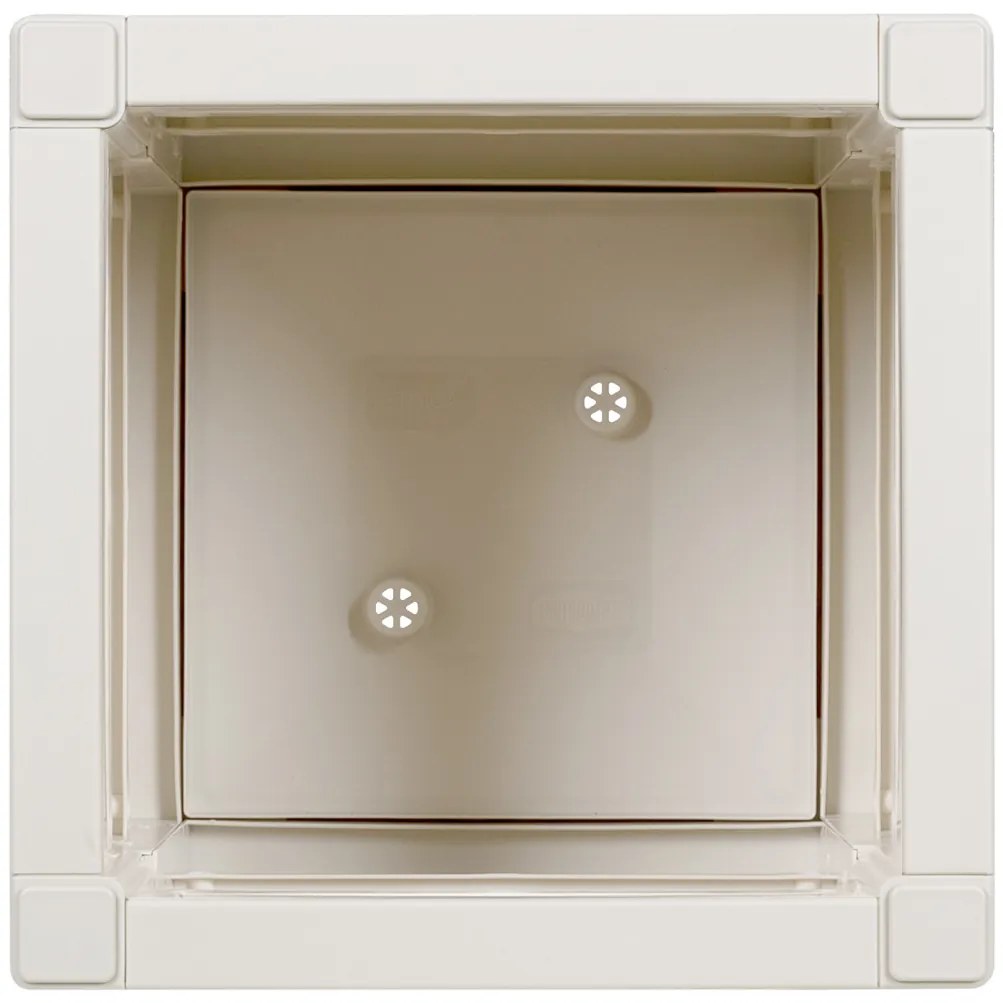 Kertészkedő Fehér 36x36x35 cm PP