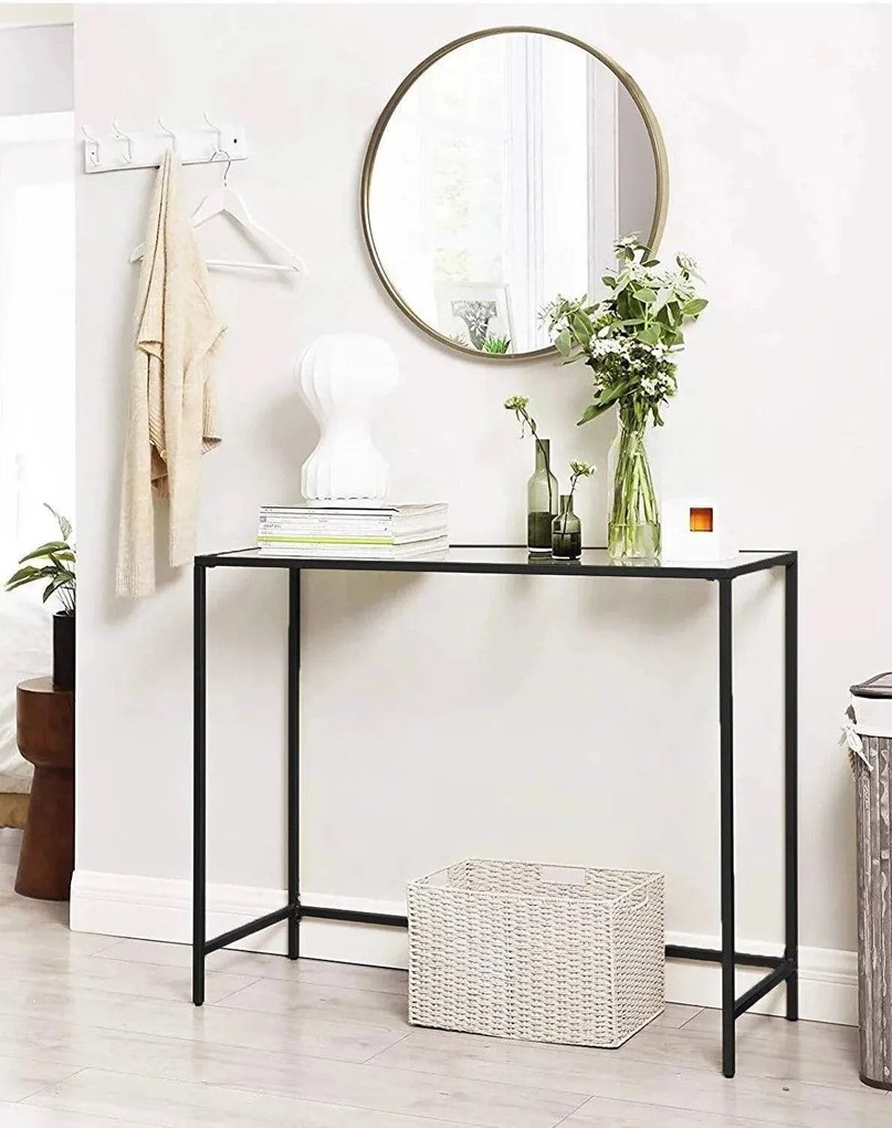 Konzolasztal Canvas - Black