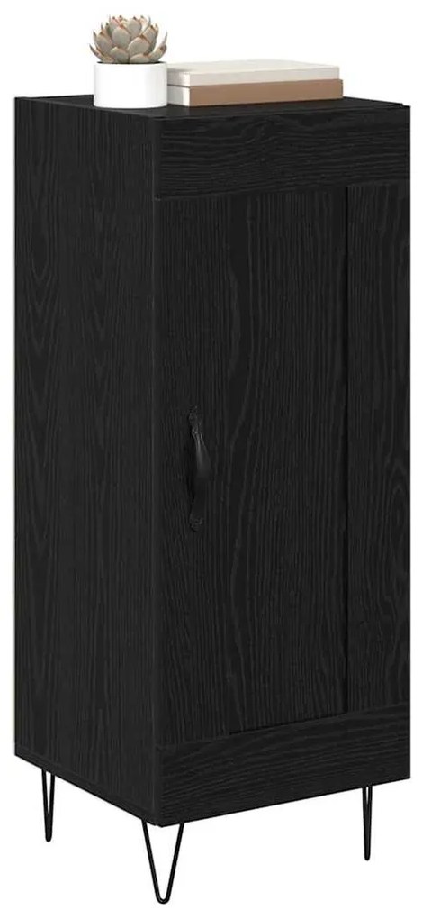 Széf Fekete tölgy 34,5 x 34 x 90 cm Műszaki fa és vas