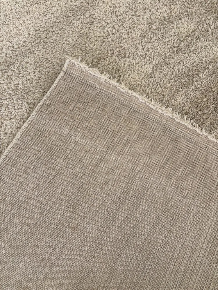 Marinca 5980 világosbézs shaggy szőnyeg 40x70 cm