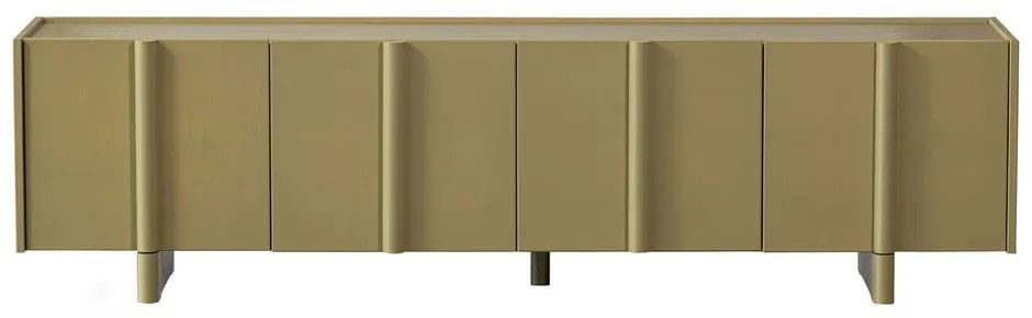 Khaki borovi fenyő TV-állvány 200x53x46 cm Basu – WOOOD