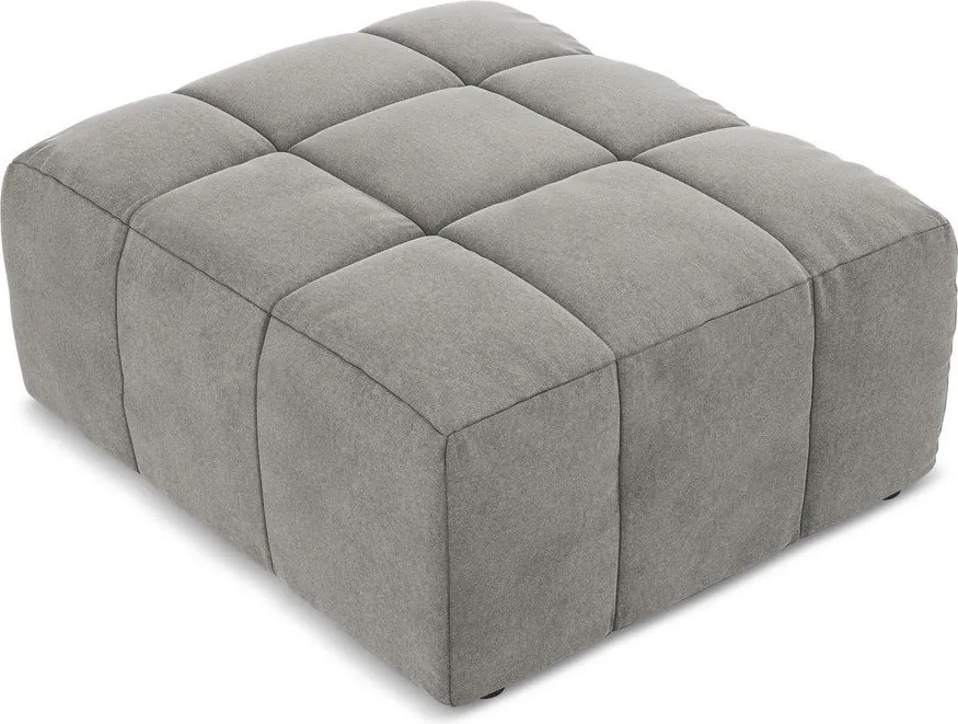 Szürke bársony lábtartó Aloha – Makamii