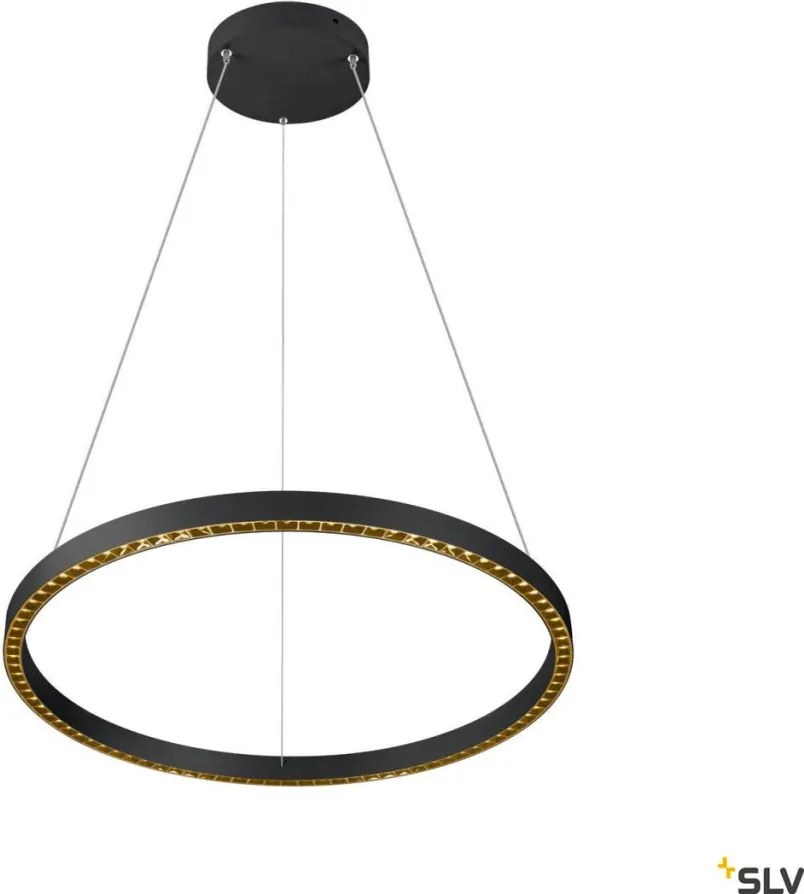 SLV 1007665 ONE Modern Led Függesztett Lámpa Fekete LED IP20