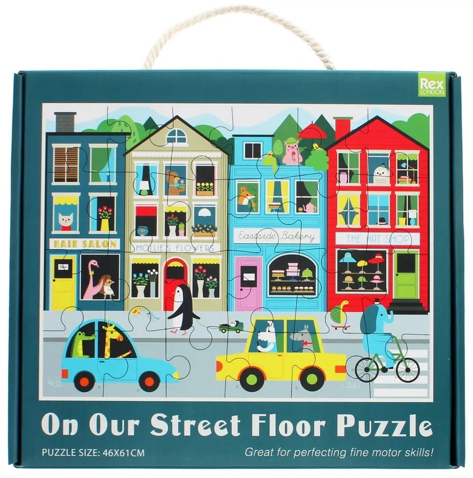 Puzzle (részek száma 24) On Our Street – Rex London