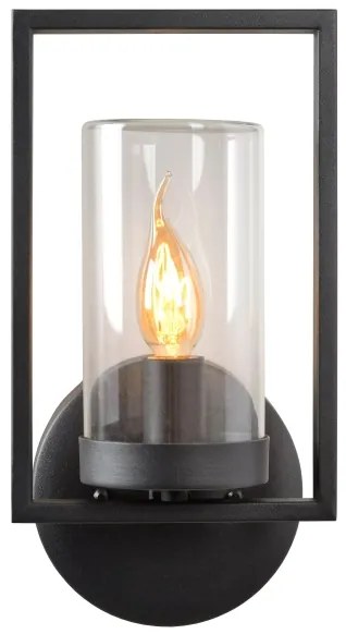 Lucide 29827/01/30 - Kültéri fali lámpa NISPEN 1xE14/40W/230V IP44