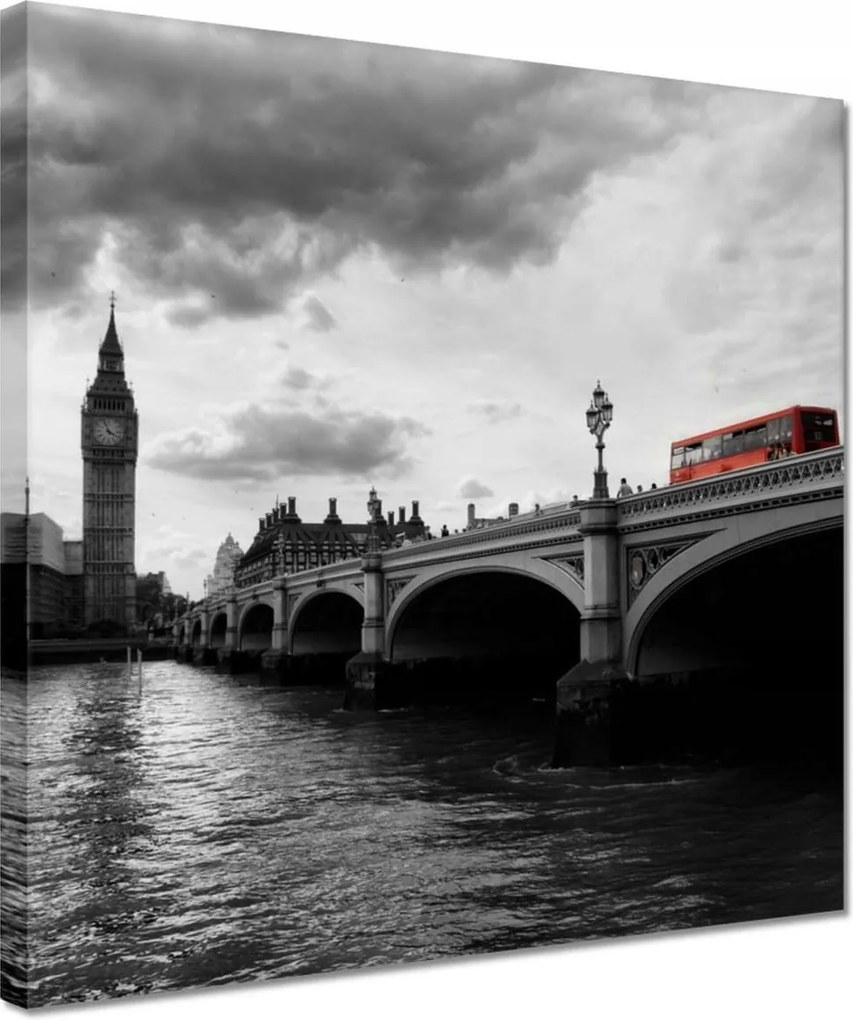 Vászonkép 30x30 Big Ben híd Anglia