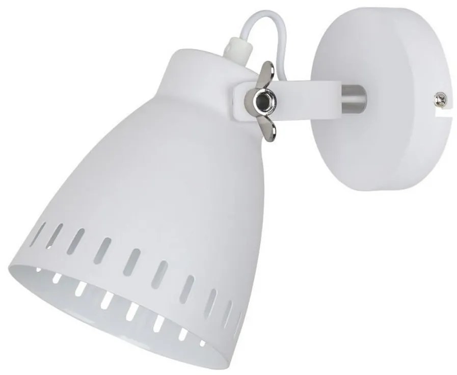 ITALUX MB-HN5050-1-WH+S.NICK - Fali lámpa FRANKLIN 1xE27/60W/230V