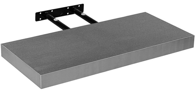 Fali polc STILISTA® Volato 50 cm - ezüst