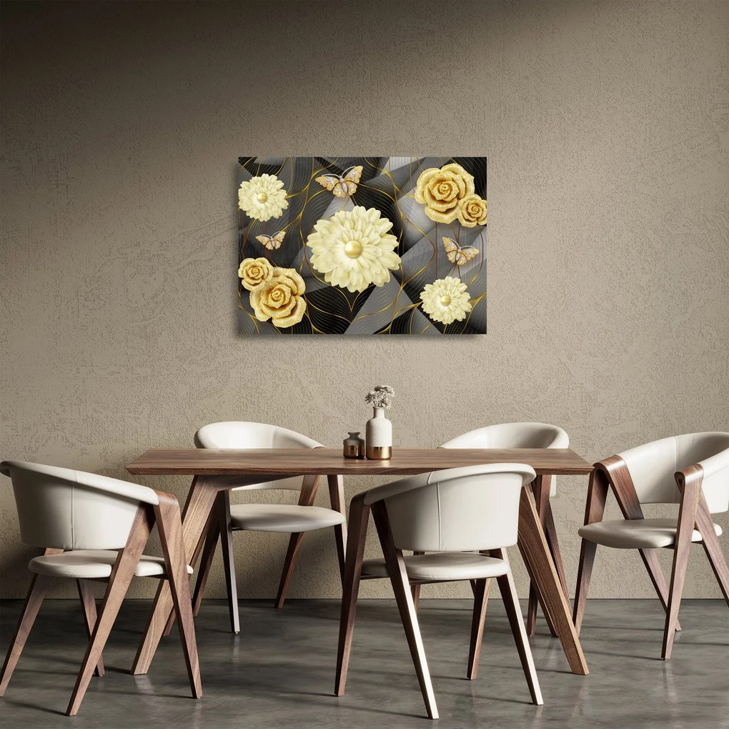 Üveg kép - Dekor II. (70x50 cm)