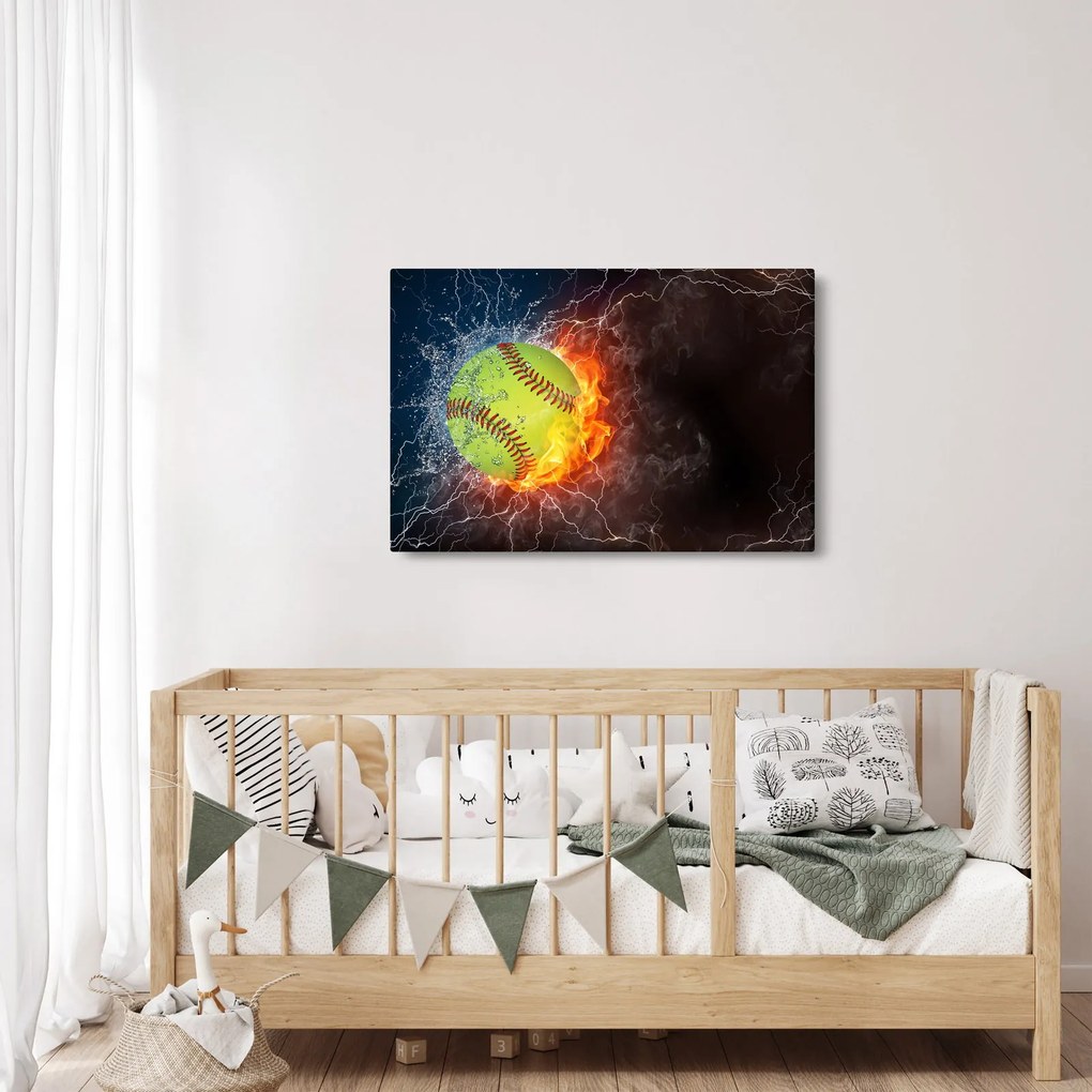Kép - teniszlabda (90x60 cm)