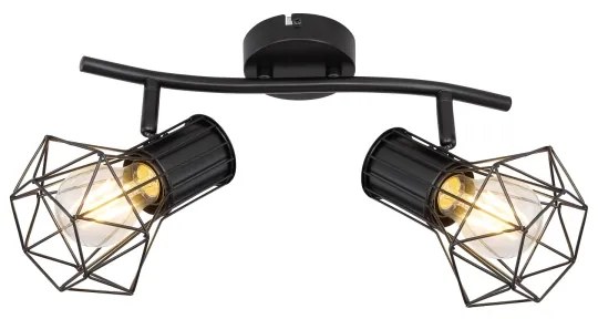 Globo 54017-2 - Spotlámpa PRISKA 2xE27/40W/230V