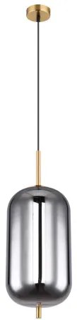 GLOBO 15345H2MM BLACKY Egyágú Függesztett Lámpa IP20