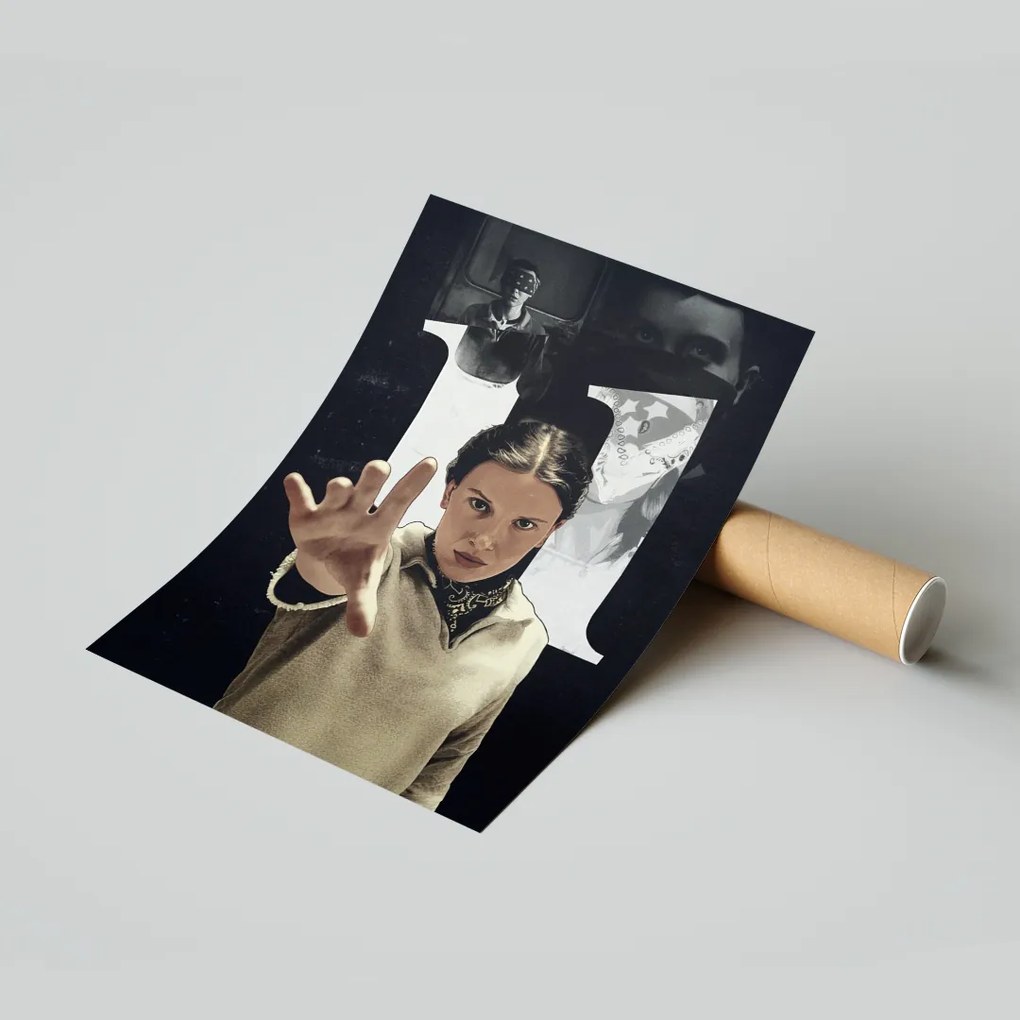 Poszter Serial Stranger Things Eleven 20x30 cm Ajándék ötlet