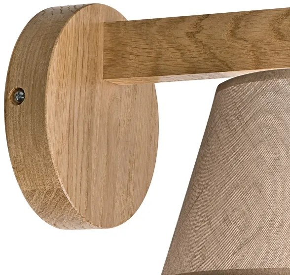 Fali lámpa ANTONIO 1xE14/40W/230V tölgy