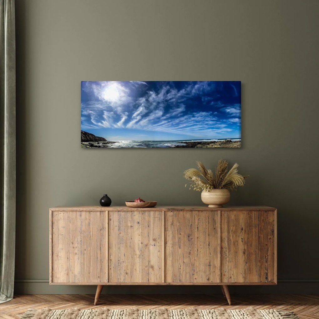 A felhős ég képe (120x50 cm)